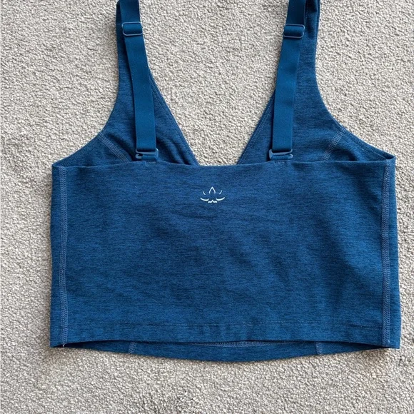 Beyond Yoga Blue Space Dy Halter Bra - Picture 3 of 4